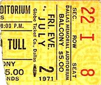 Ticket Stubs